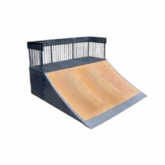 Skate Ramp Curved Starter - Model DPS4